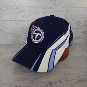 Tennessee Titans NFL Team Apparel Hat Cap Adult Adjustable Blue Reebok Strapback